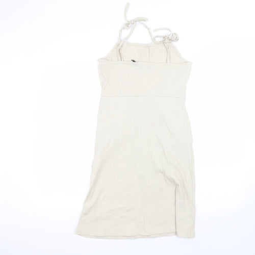 Brave Soul Womens Beige   A-Line  Size S