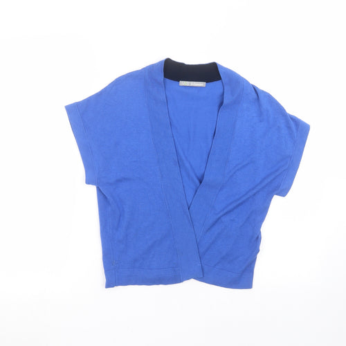 Marks and Spencer Womens Blue   Cardigan Jumper Size 10