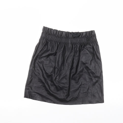 H&M Womens Black   Mini Skirt Size 10