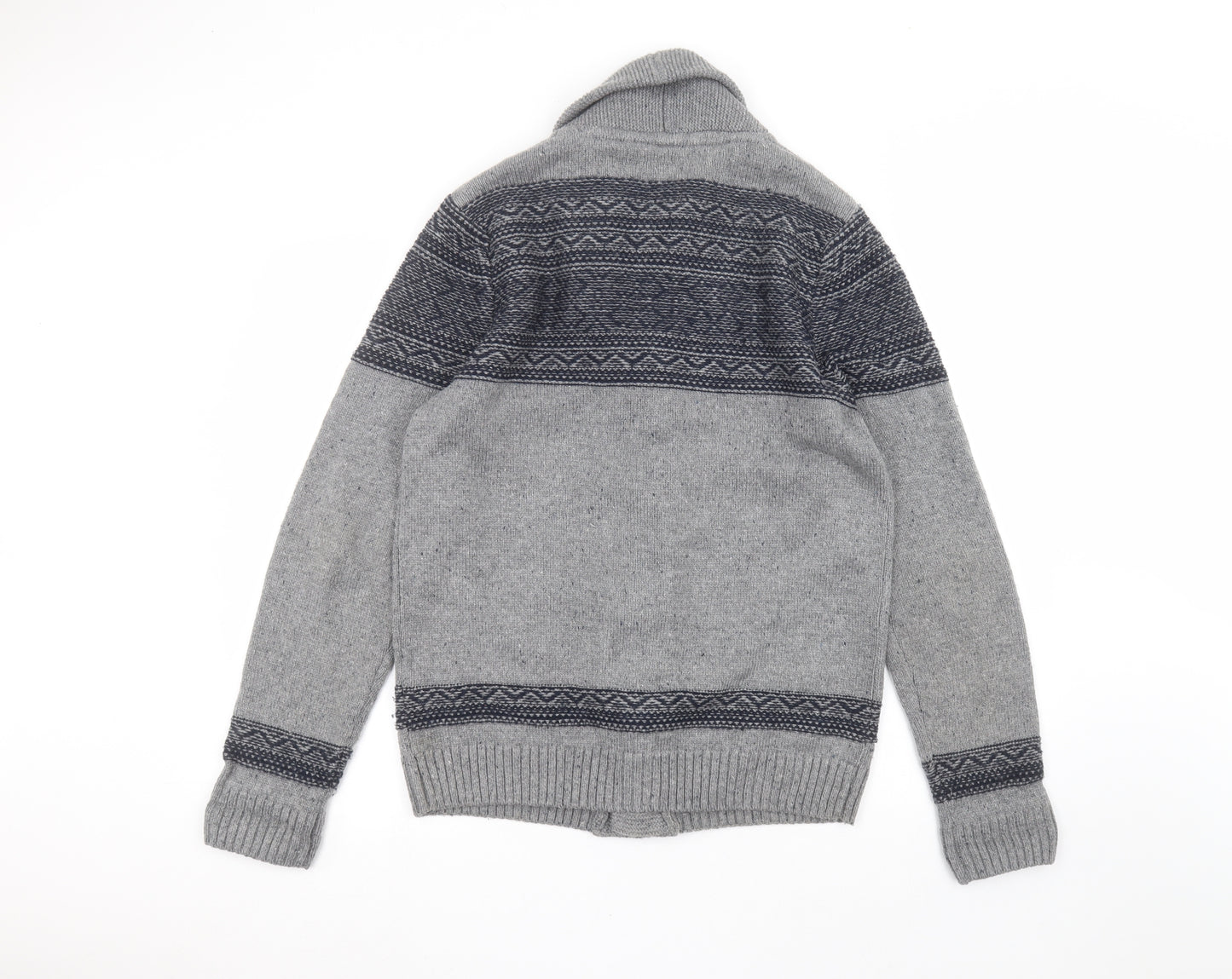 F&F Mens Grey   Jacket Coatigan Size M