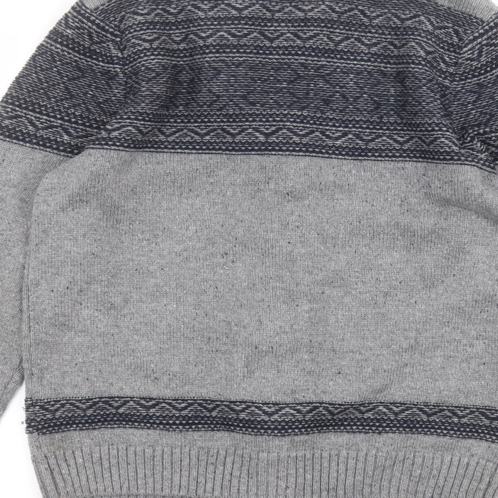 F&F Mens Grey   Jacket Coatigan Size M