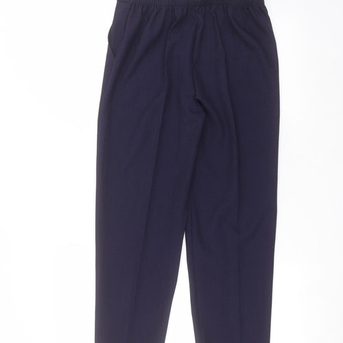 Emma Collection Womens Blue   Trousers  Size 10 L25 in