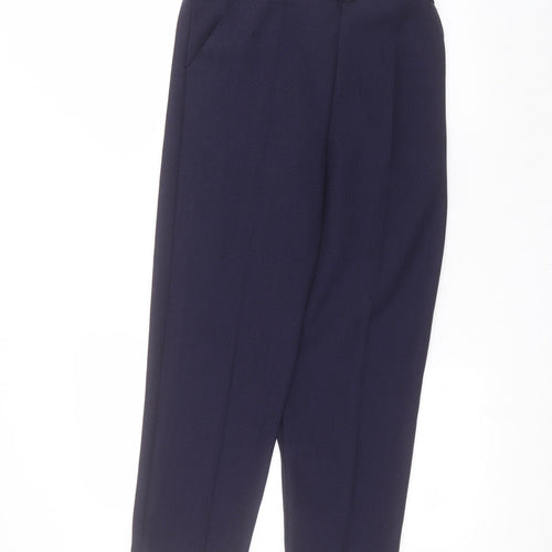 Emma Collection Womens Blue   Trousers  Size 10 L25 in