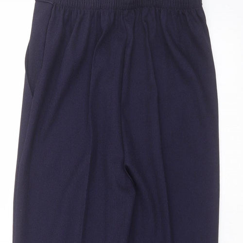 Emma Collection Womens Blue   Trousers  Size 10 L25 in
