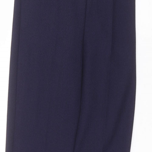 Emma Collection Womens Blue   Trousers  Size 10 L25 in