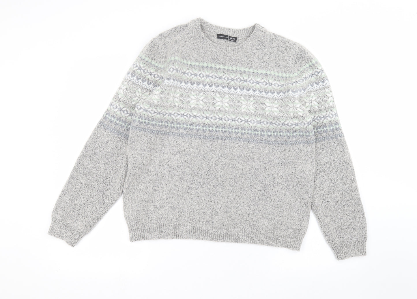Atmosphere Womens Grey   Pullover Jumper Size 12