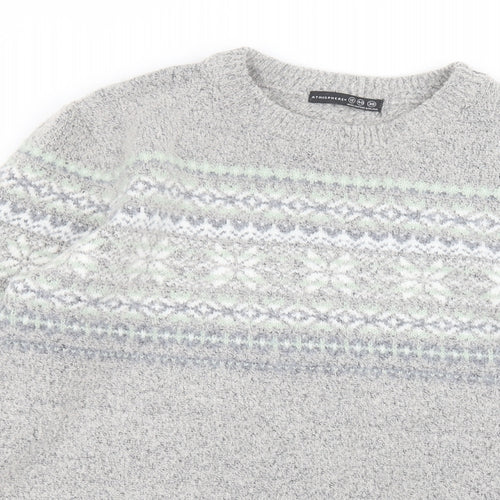 Atmosphere Womens Grey   Pullover Jumper Size 12
