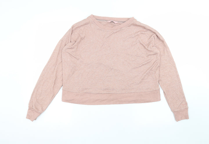 Boux Avenue Womens Pink Basic T-Shirt Size 12