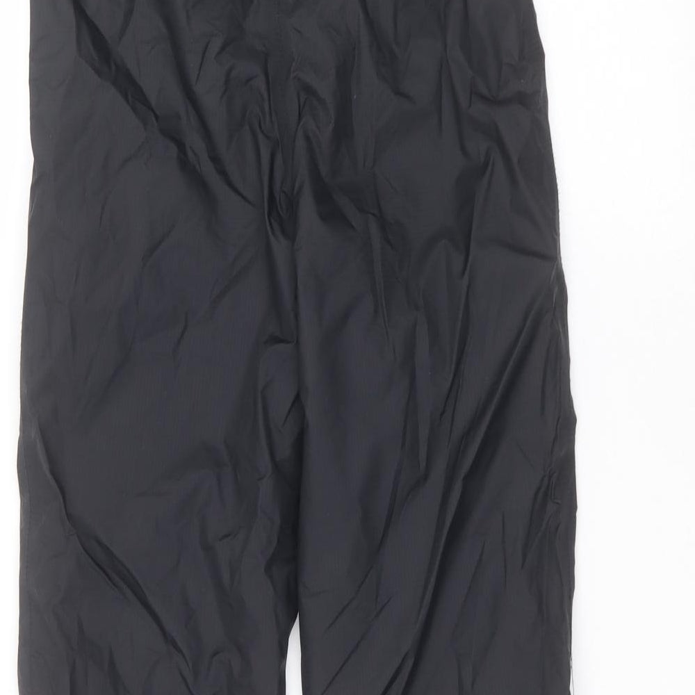 Karrimor Boys Black   Rain Trousers Trousers Size 9-10 Years