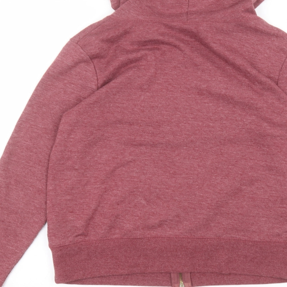 New Look Girls Red   Full Zip Hoodie Size 14-15 Years