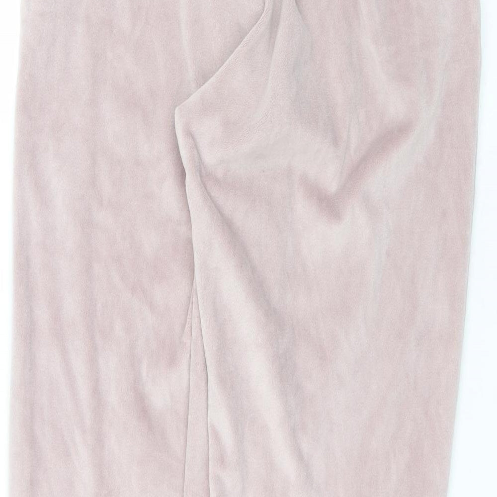 Marks and Spencer Womens Pink   Sweatpants Trousers Size 12 L25 in