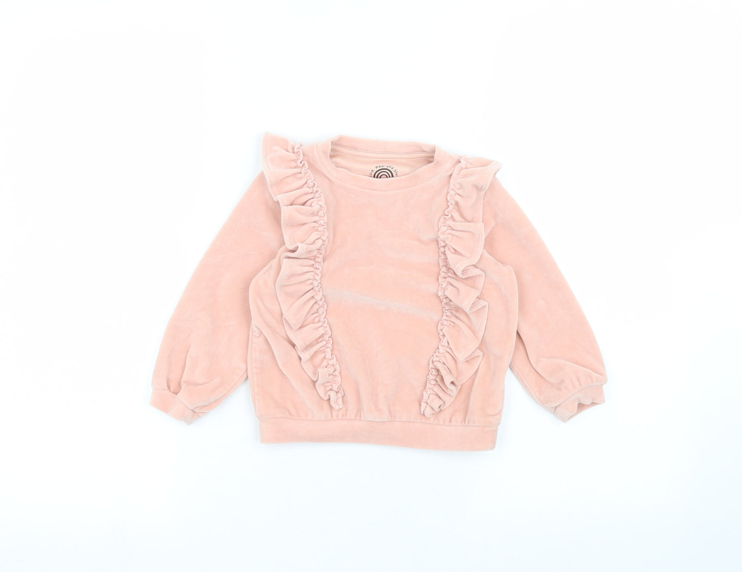 F&F Baby Pink   Pullover Jumper Size 18-24 Months