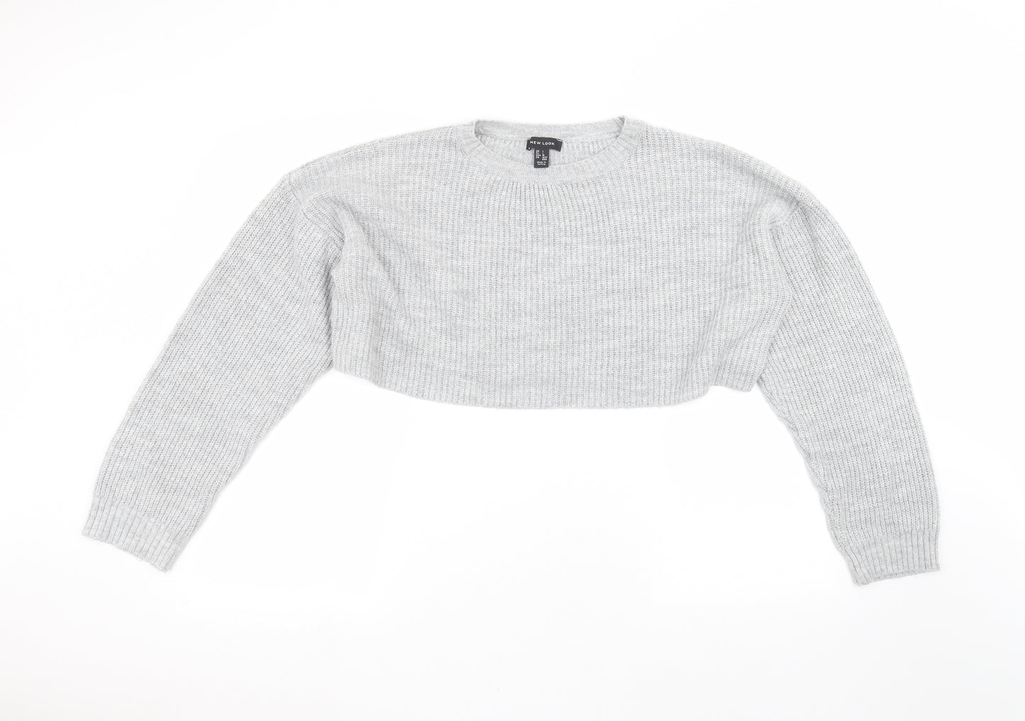 New Look Womens Grey   Pullover Jumper Size L