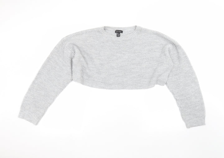 New Look Womens Grey   Pullover Jumper Size L