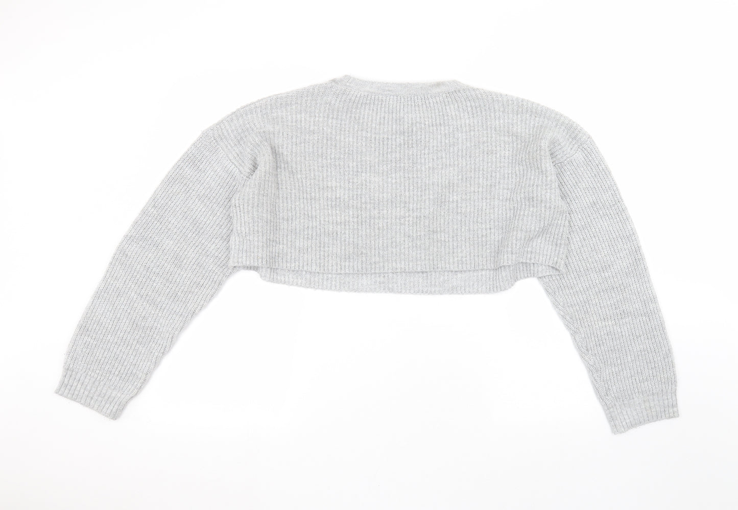 New Look Womens Grey   Pullover Jumper Size L