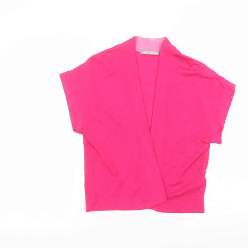 Marks and Spencer Womens Pink   Cardigan Jumper Size 10