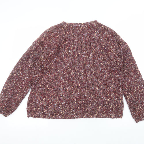 Marks and Spencer Womens Red   Pullover Jumper Size 14