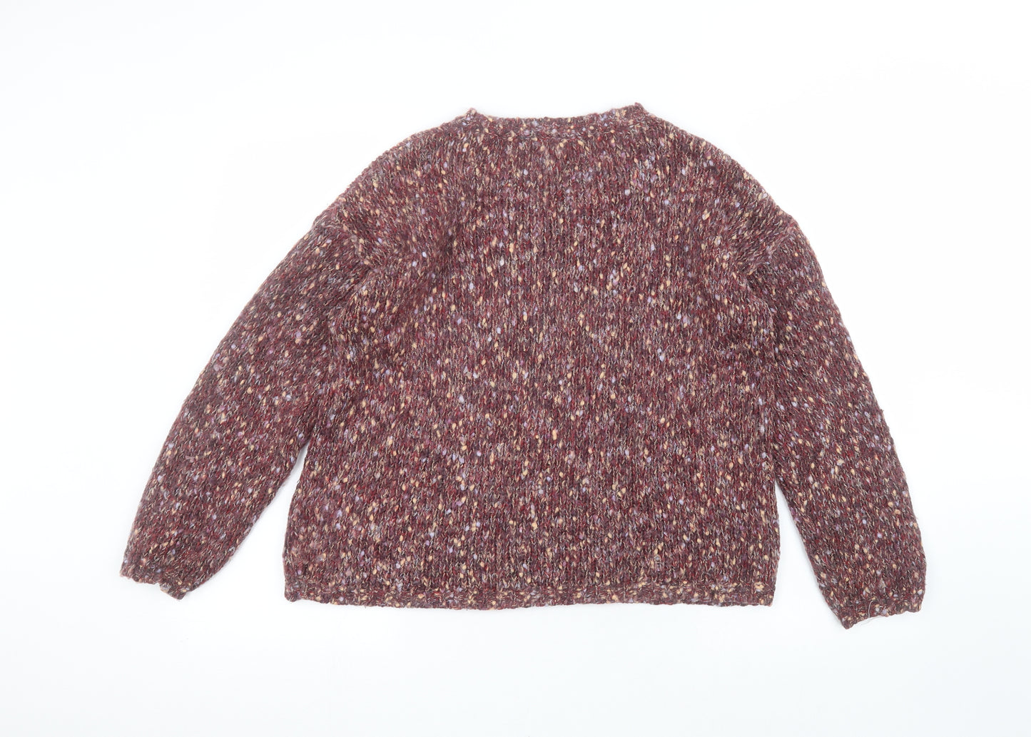Marks and Spencer Womens Red   Pullover Jumper Size 14