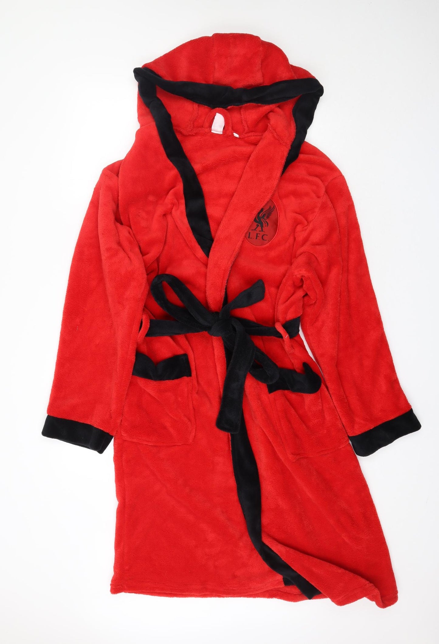 L.F.C Mens Red Solid   Robe Size L  - Liverpool FC