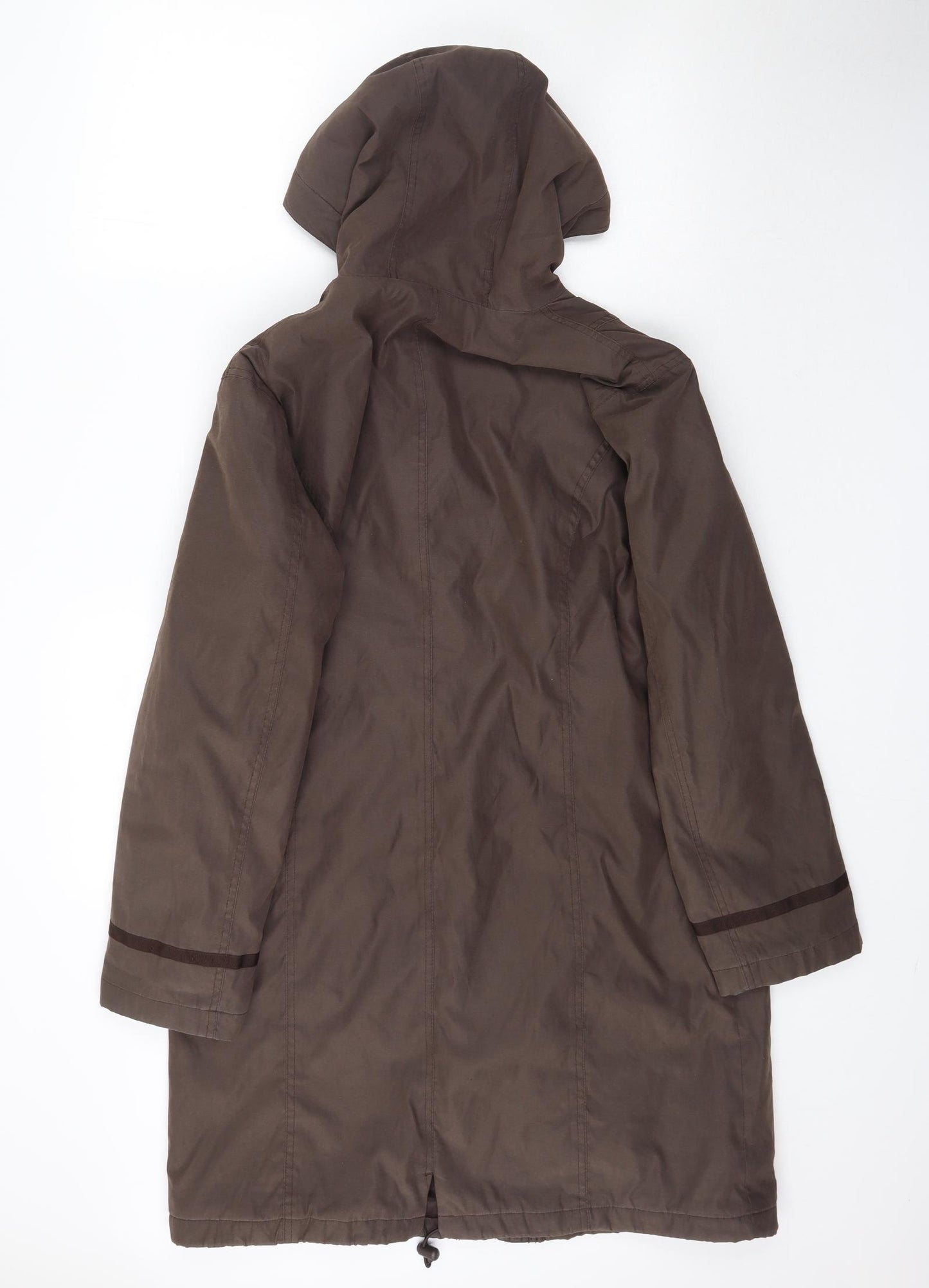 Per Una Womens Brown   Parka Coat Size M
