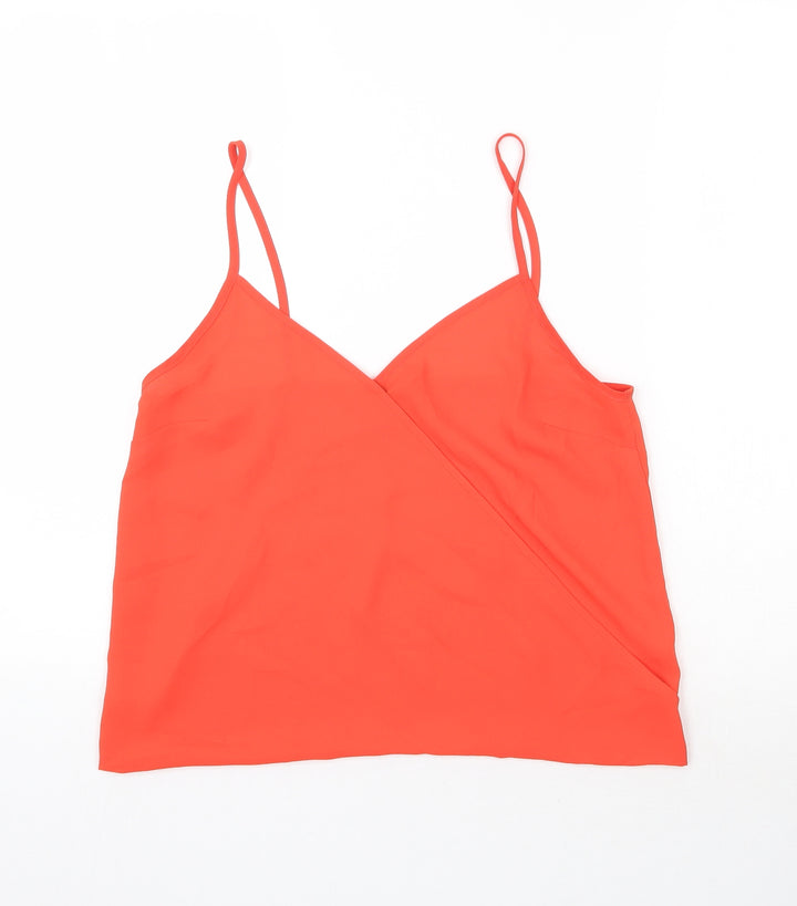 FOREVER 21 Womens Orange Camisole Blouse Size M