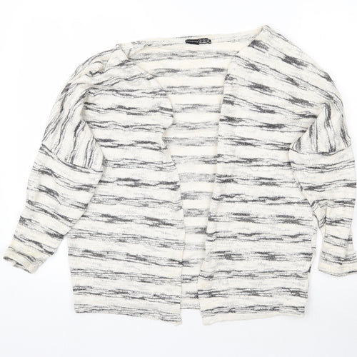 Atmosphere Womens Multicoloured Striped Knit Cardigan Jumper Size S