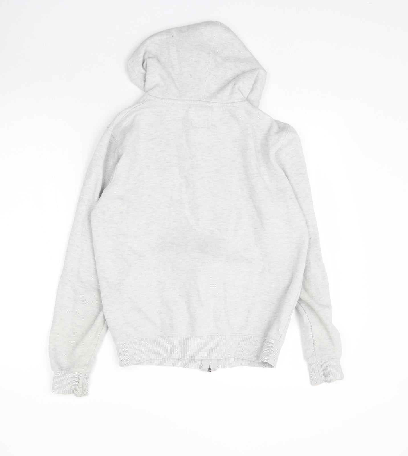 Cedar Wood State Mens Grey   Full Zip Hoodie Size XS