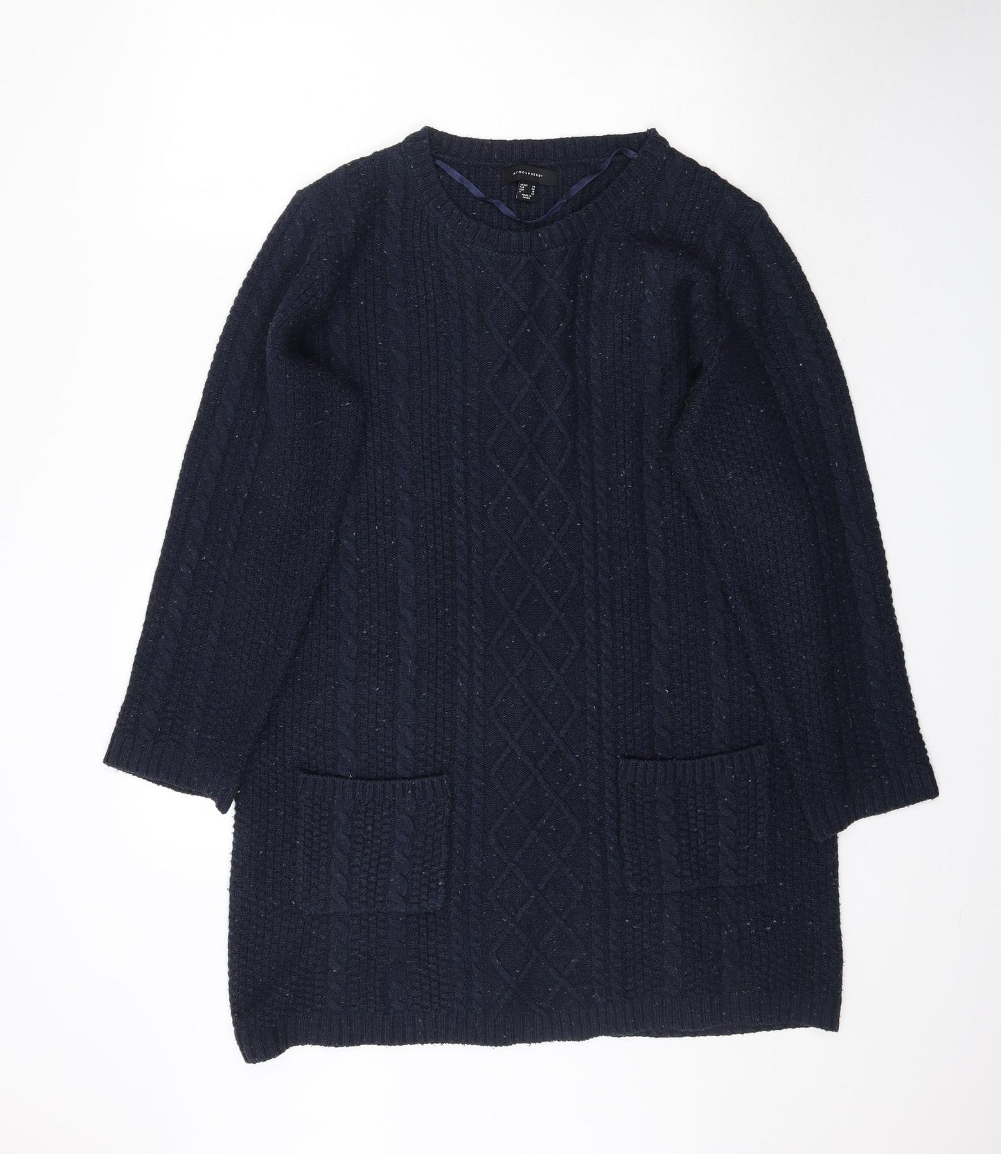 Atmosphere Womens Blue  Knit Pullover Jumper Size 20