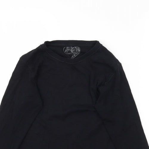 Basic Tee Womens Black   Basic T-Shirt Size M