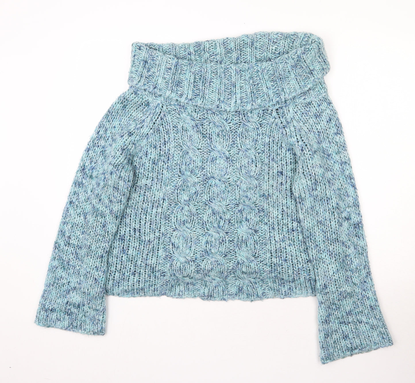 George Womens Blue  Knit Pullover Jumper Size 20