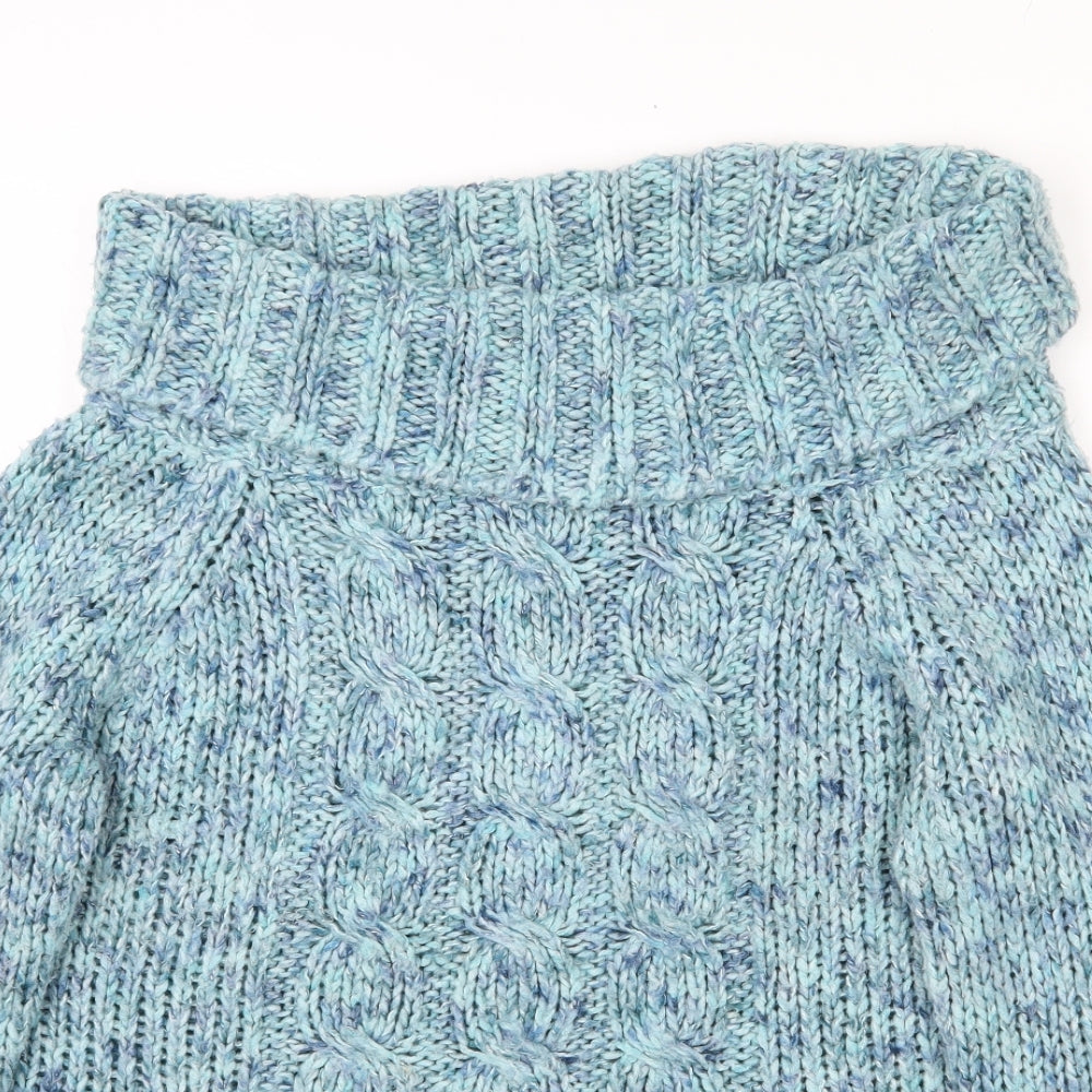 George Womens Blue  Knit Pullover Jumper Size 20