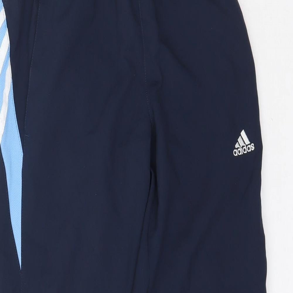 adidas Womens Blue   Sweatpants Trousers Size 26 in L28 in