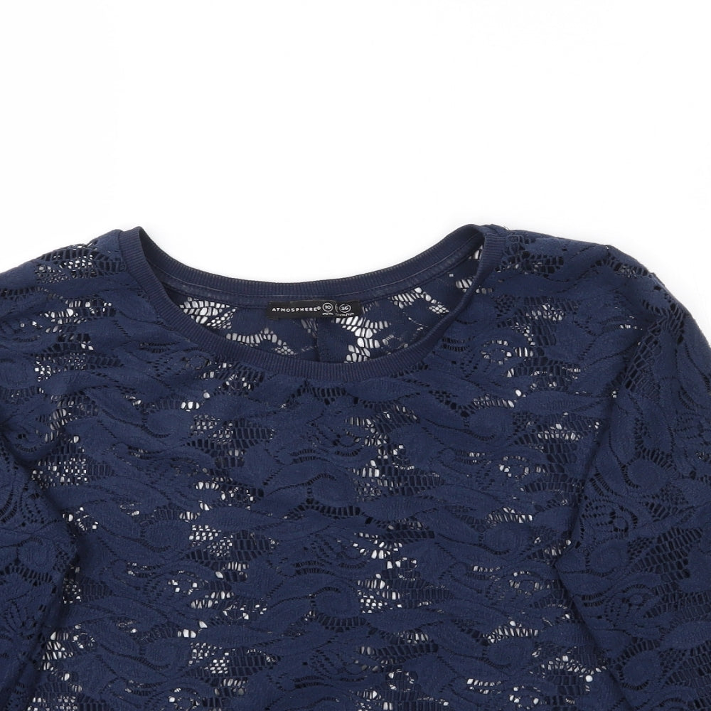 Atmosphere Womens Blue   Pullover Jumper Size 10