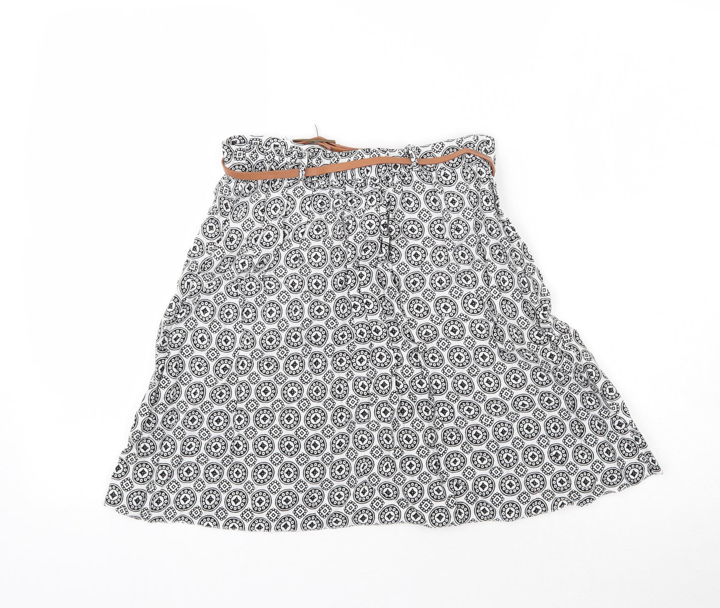 Atmosphere Womens Multicoloured Geometric  A-Line Skirt Size 6