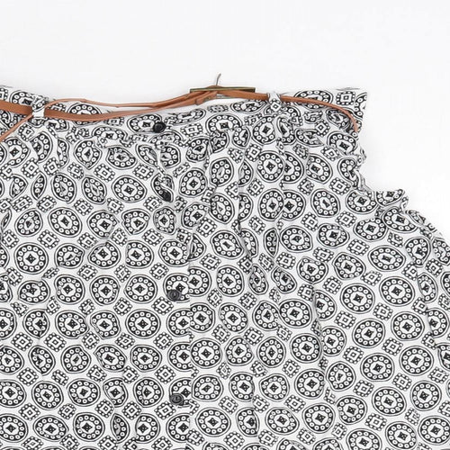 Atmosphere Womens Multicoloured Geometric  A-Line Skirt Size 6