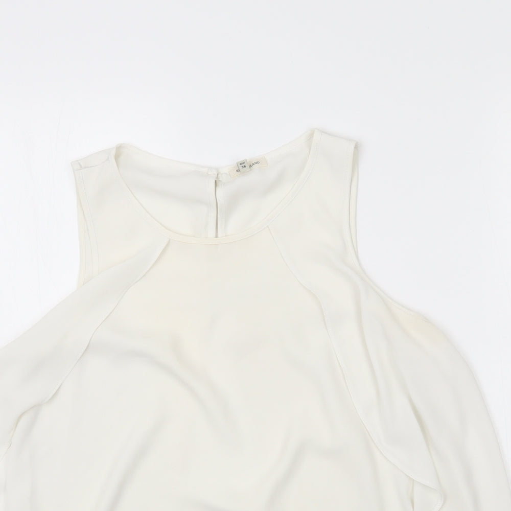River Island Womens White   Basic Blouse Size 10