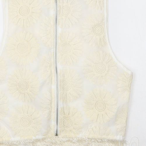 Parisian Womens Ivory   Basic Blouse Size 12