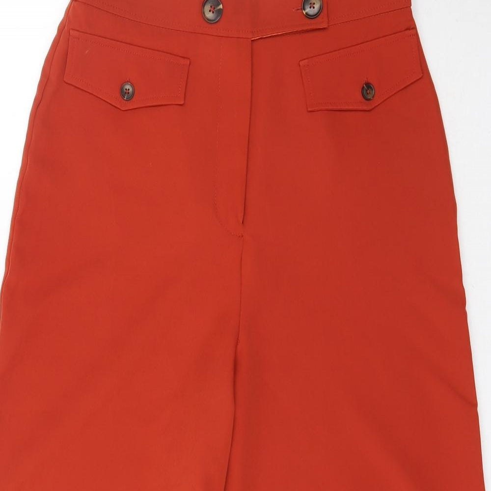 New Look Womens Orange   Trousers  Size 12 L28 in