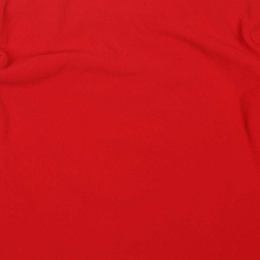 George Womens Red Geometric  Top Pyjama Top Size 16  - Christmas