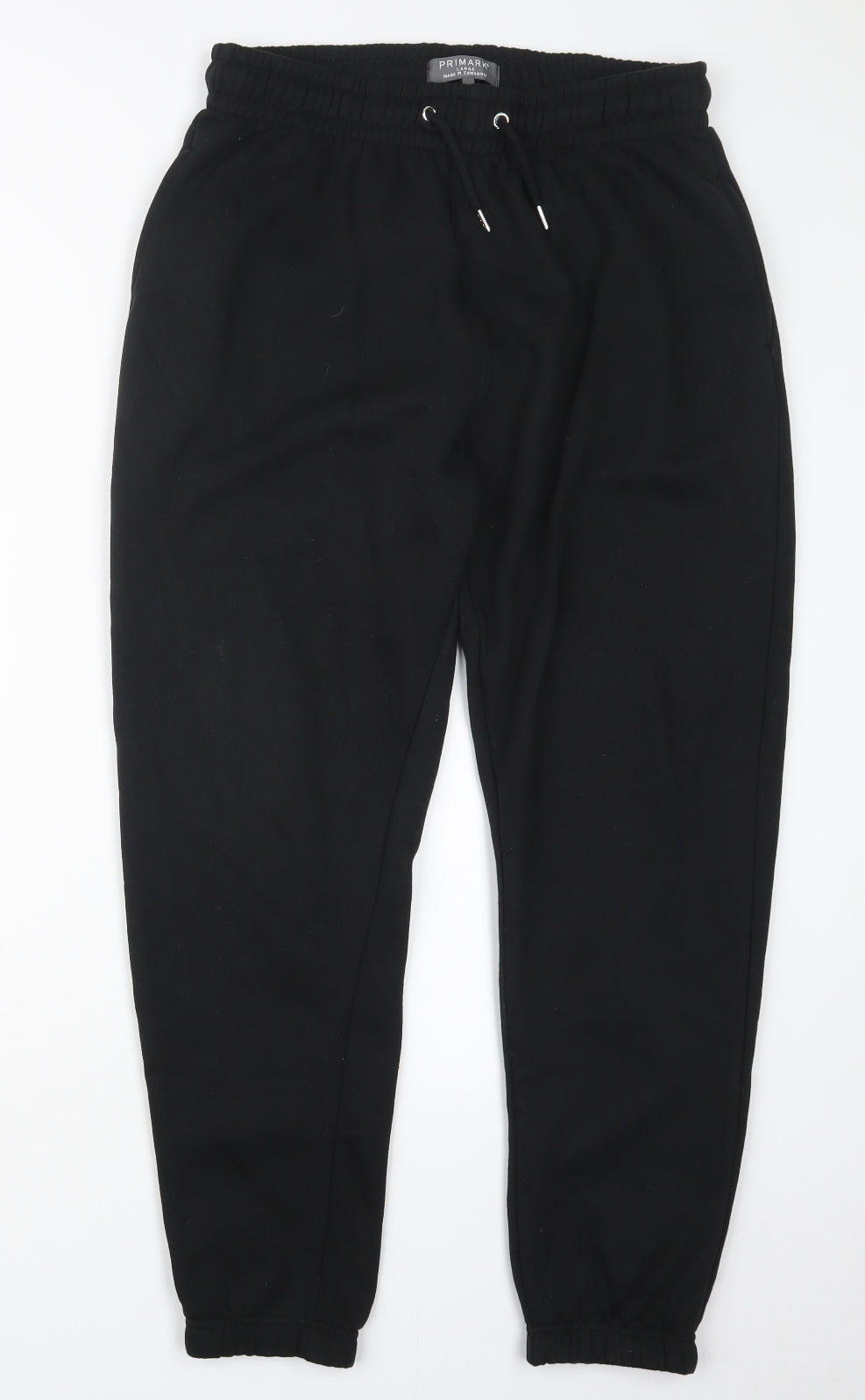 Primark Mens Black   Jogger Trousers Size L L27 in