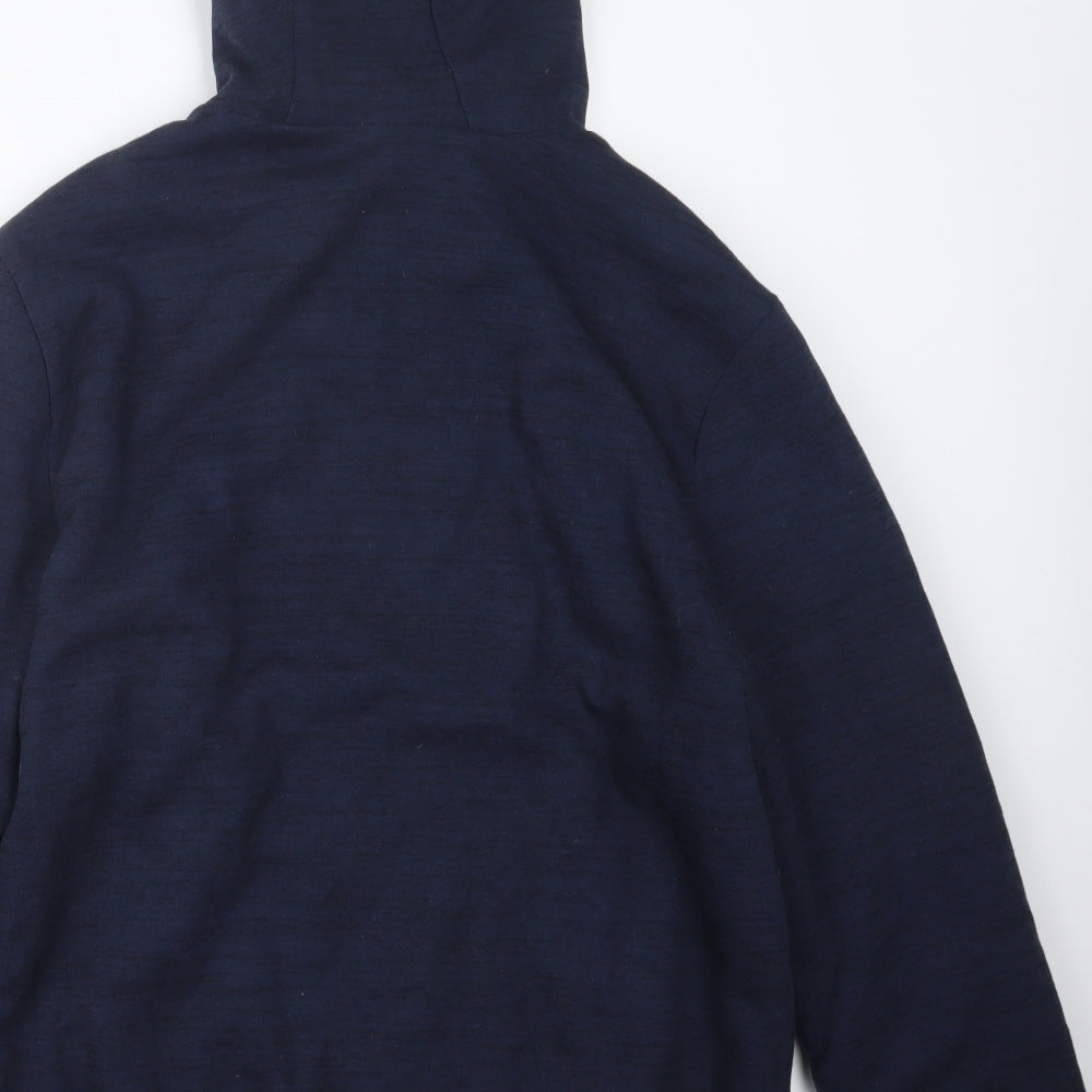 NEXT Mens Blue   Full Zip Hoodie Size L