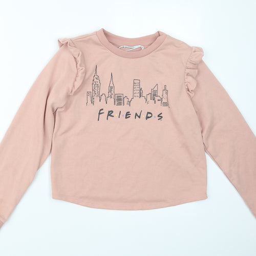 Friends Womens Pink   Pullover Jumper Size 8  - Friends