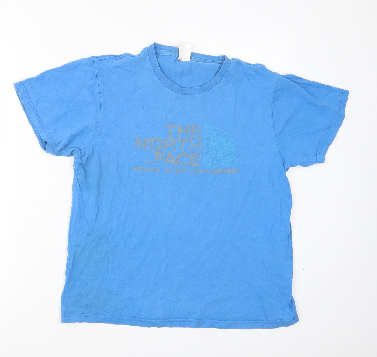 The North Face Mens Blue    T-Shirt Size S