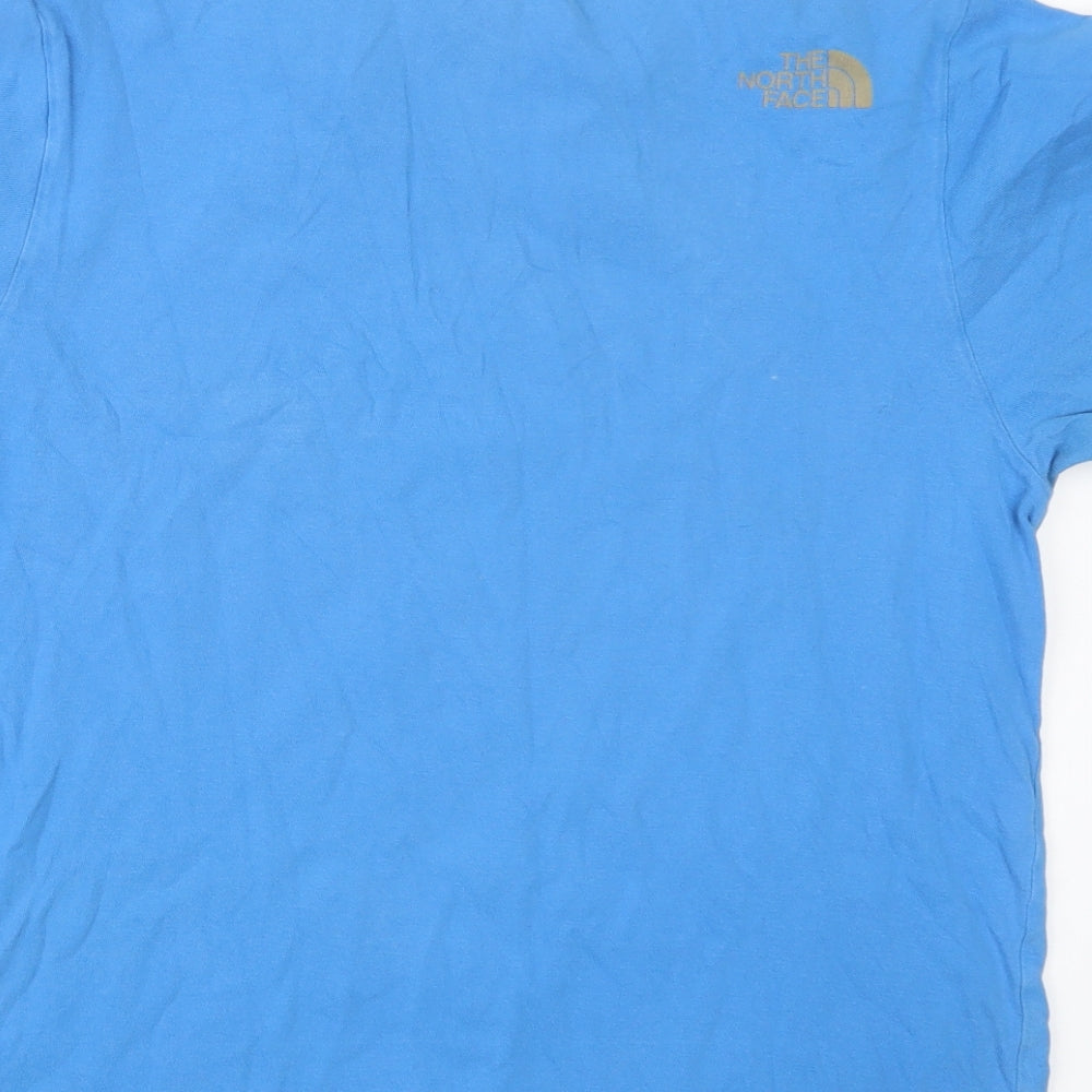 The North Face Mens Blue    T-Shirt Size S