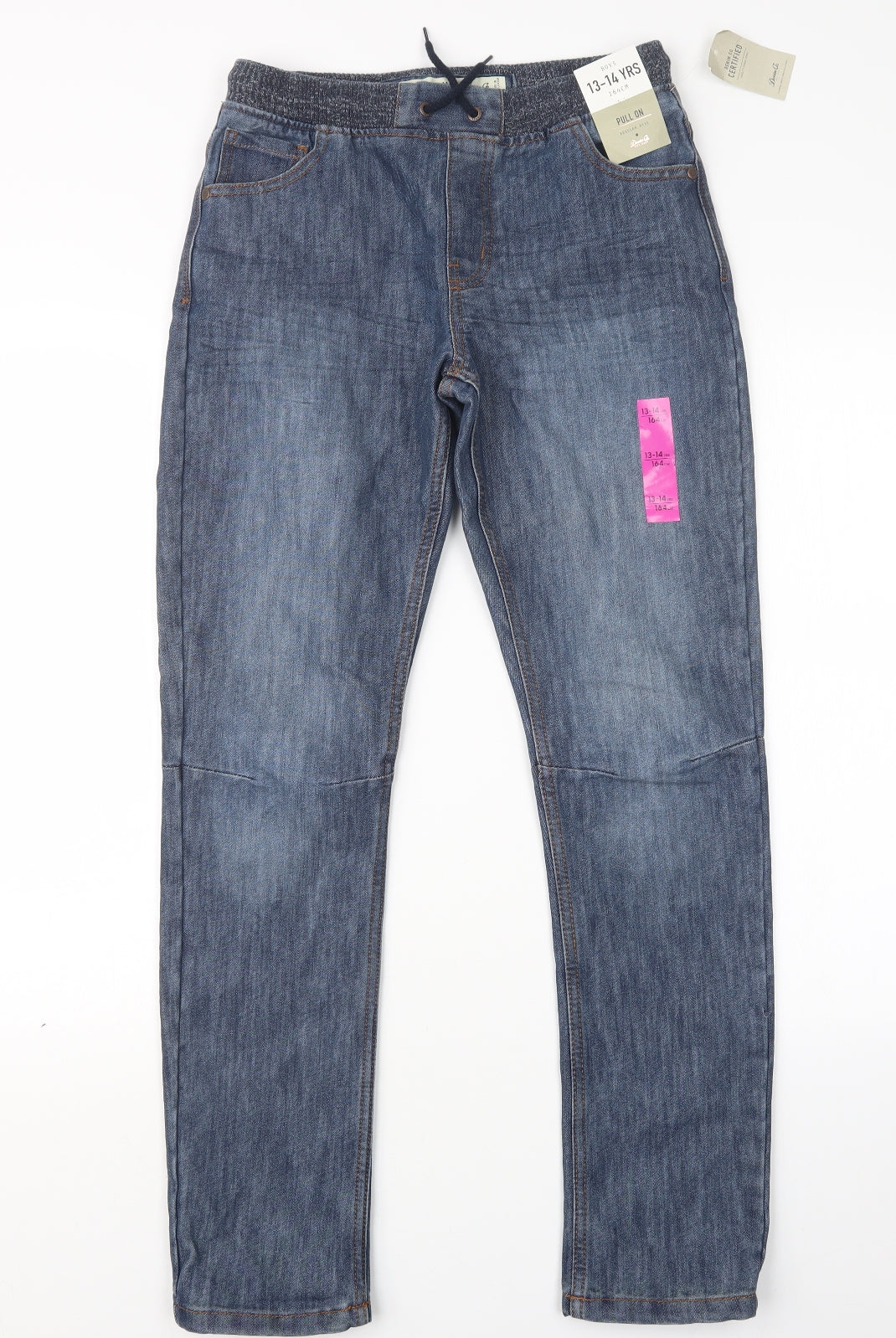 Denim Co. Boys Blue  Denim Straight Jeans Size 13-14 Years