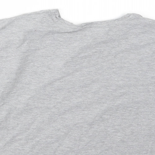 George Girls Grey   Basic T-Shirt Size 11-12 Years