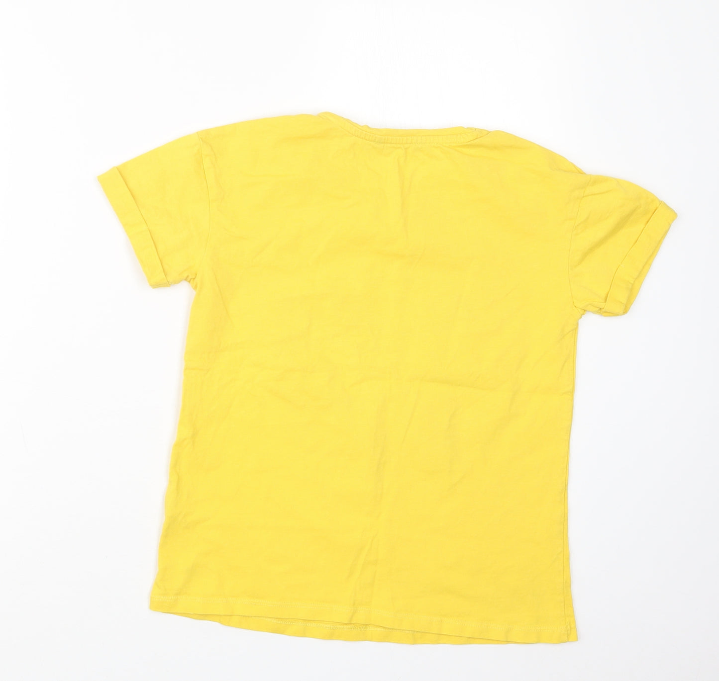 George Boys Yellow   Basic T-Shirt Size 11-12 Years  - Pudsey