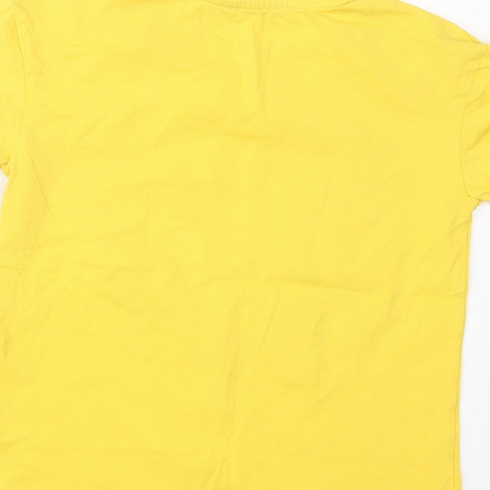 George Boys Yellow   Basic T-Shirt Size 11-12 Years  - Pudsey