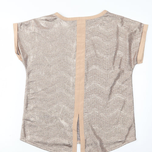 Oasis Womens Pink   Basic Blouse Size S