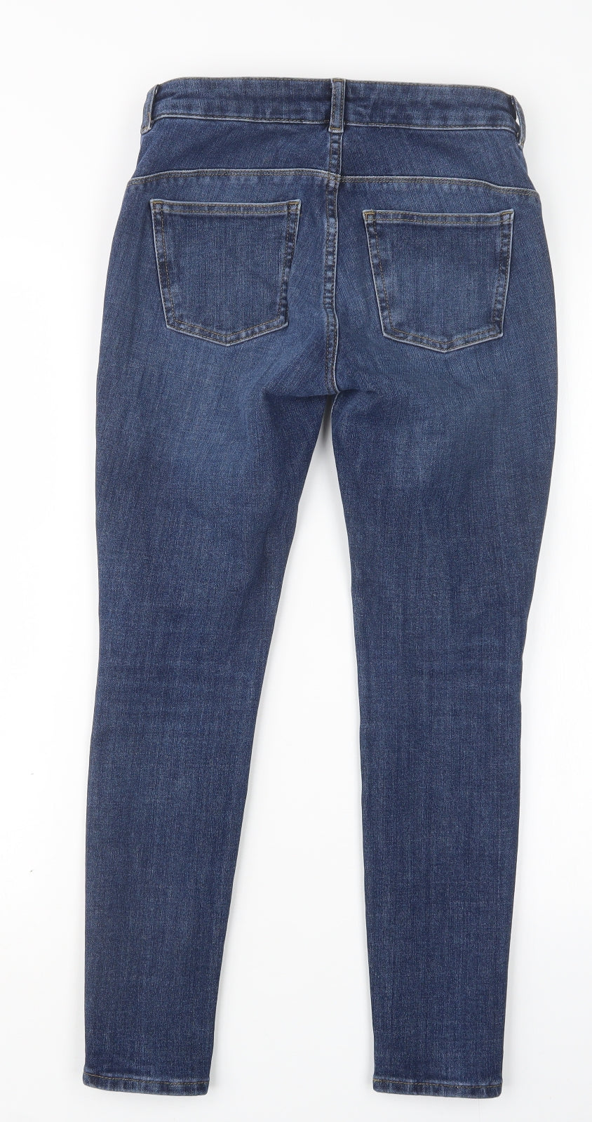 NEXT Womens Blue  Denim Skinny Jeans Size 10 L25 in